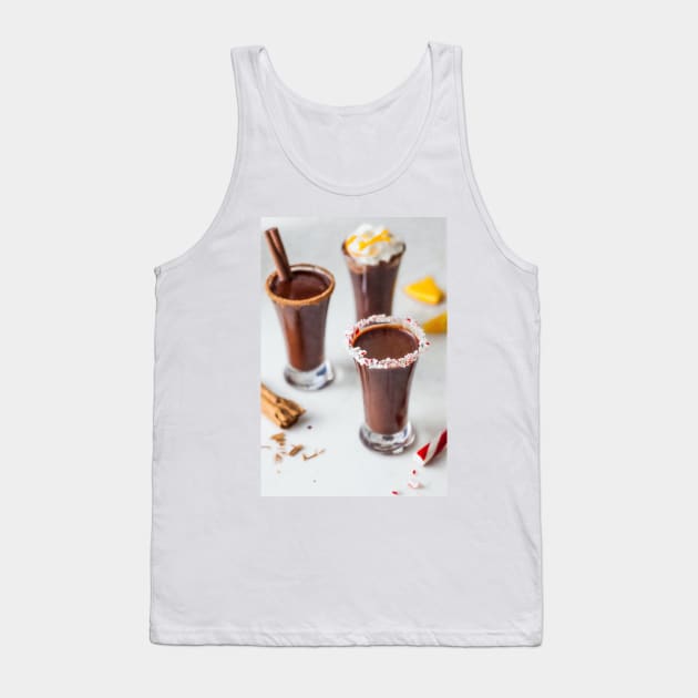 Chocolate Drinks Tank Top by NoMonkeyB